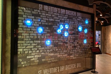 St. Valentine's Day Massacre Wall