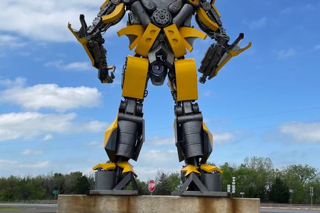 Bumblebee Statue 