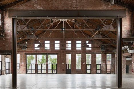 Inside the Knockdown Center.