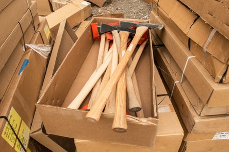 New Pulaski axes. 