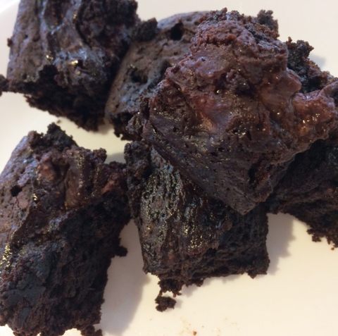 Gooey, garlicky brownies.