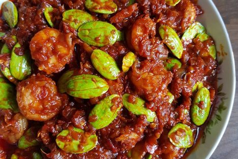 Sambal petai udang.