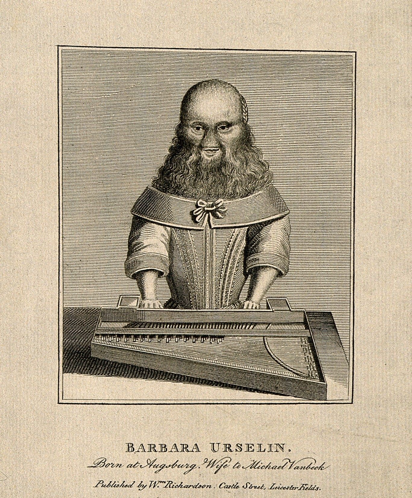 Van Beck was sometimes known as Barbara Urselin, likely a variant on <em>ursa</em>, the Latin for she-bear.