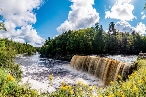 The Upper Falls - in September (photo by Trent Wexler)