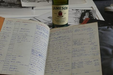 Entries in the Punishment Book.