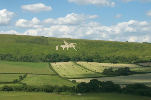 Osmington White Horse.