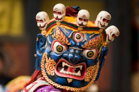At a Festival in Bhutan, Some Dancers Bare All to Ward Off Evil Spirits