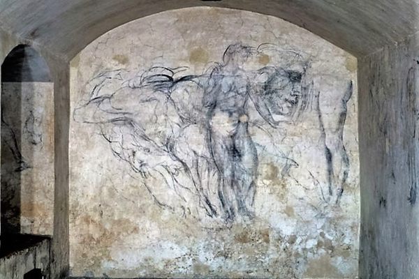 Michelangelo doodles better than you do