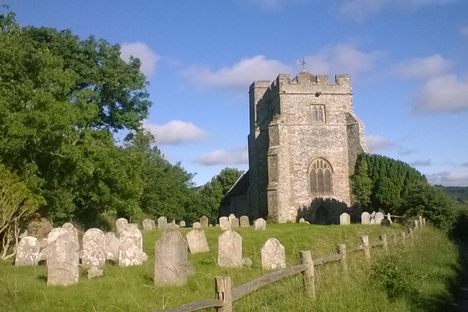Hamsey Church and graveyard
