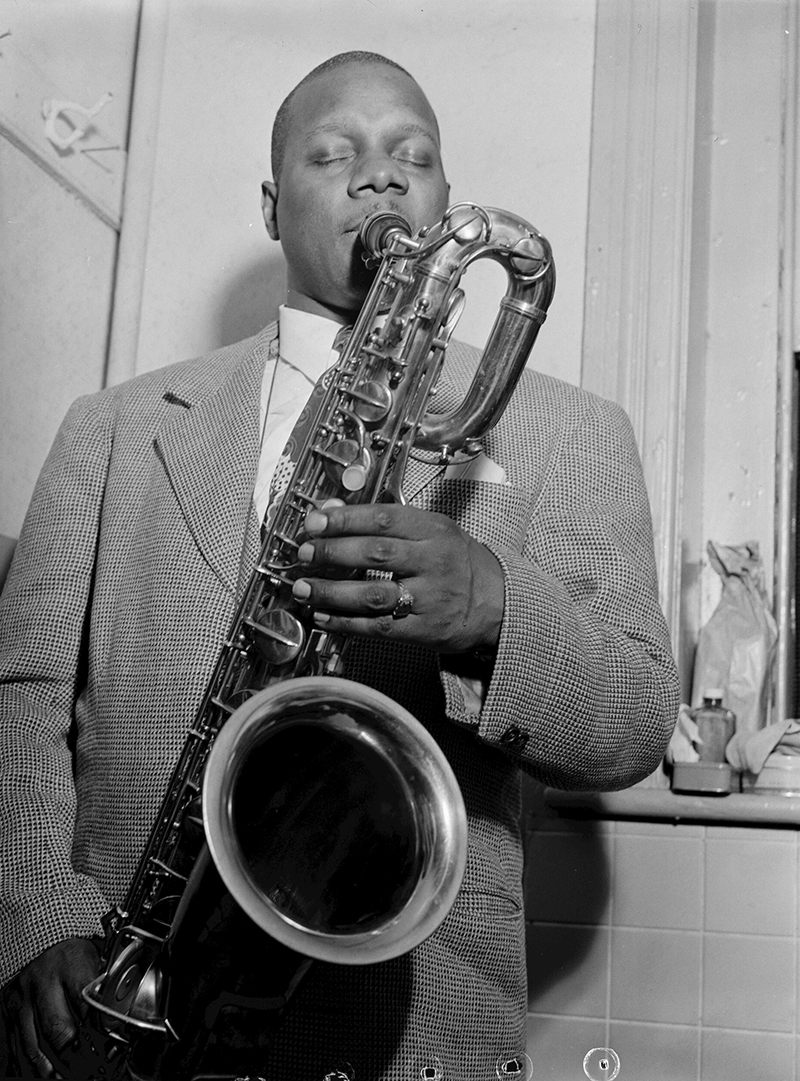 Portrait of Harry Carney in 1930 by William P. Gottlieb