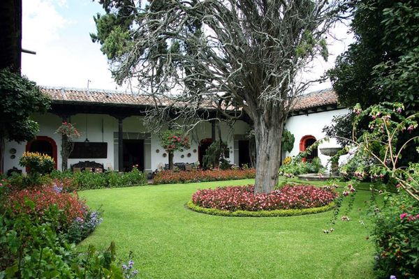 Casa Popeno's main garden