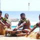 A kava ceremony in Fiji. 
