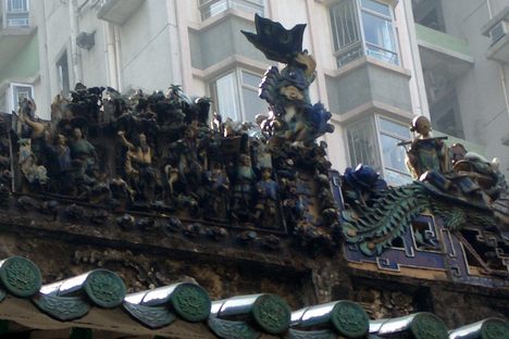 Detail of the roof