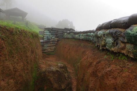 Doi Tung trenches.