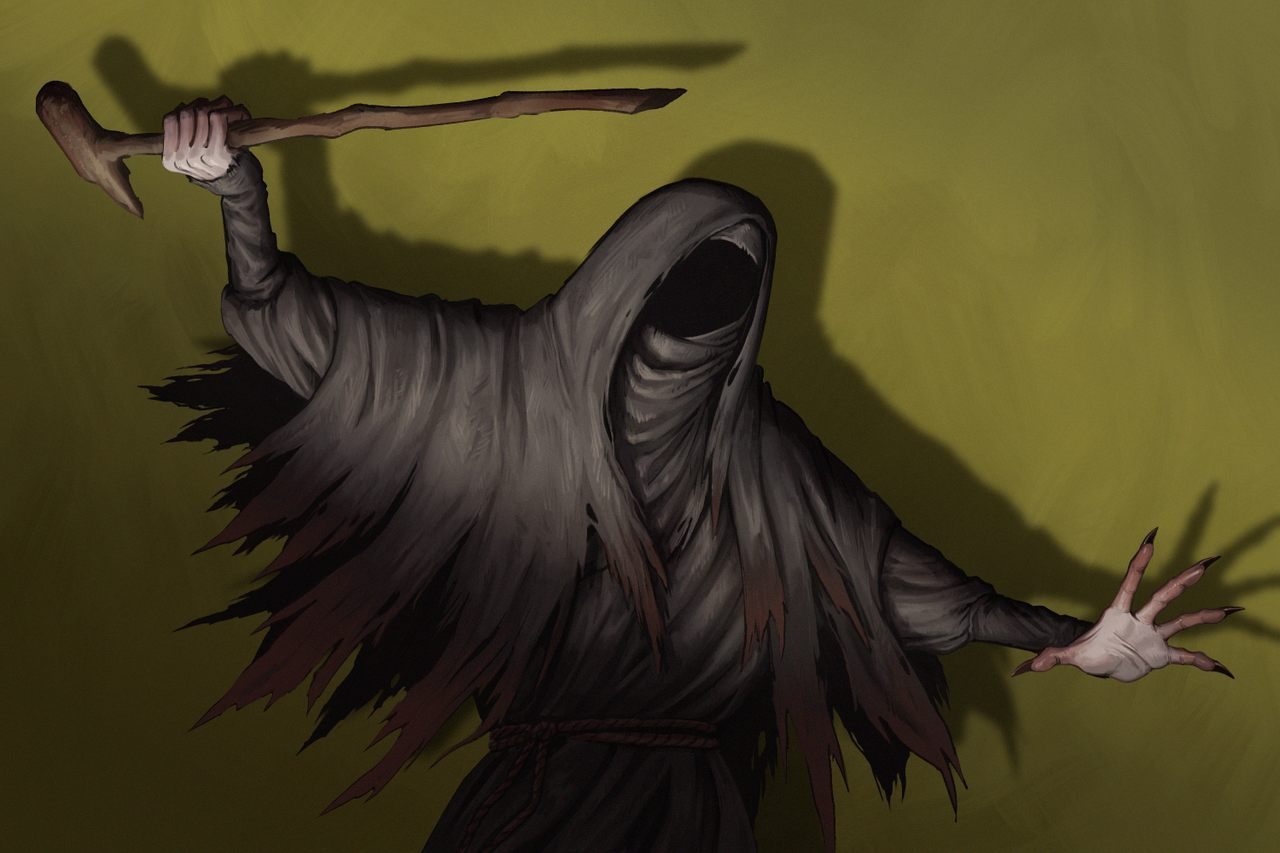 In Sardinian folktales, the accabadora was an older woman who slipped into the homes of those lingering near death to send them on their way.
