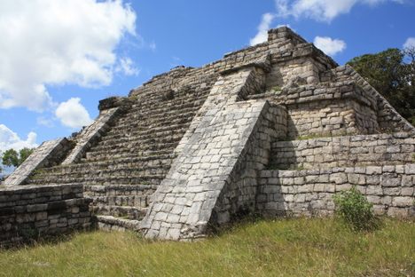 Pyramid atop the Acropolis.