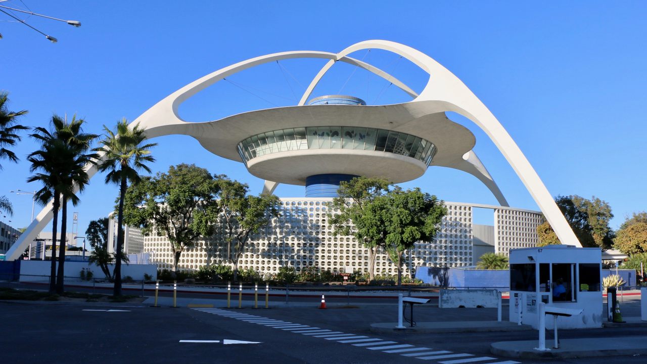 LAX's Theme Building. 
