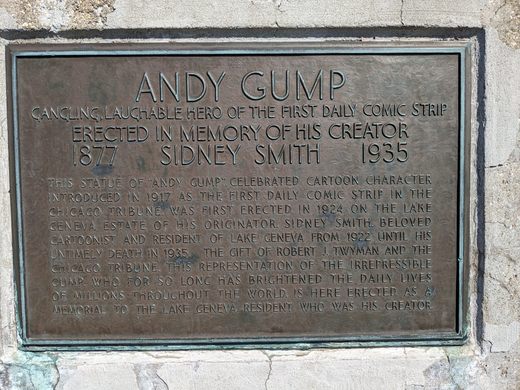 Andy Gump Statue