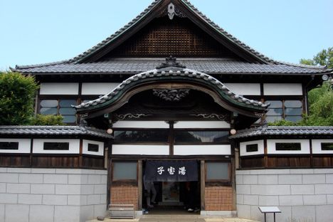 The bathhouse that inspired Miyazaki's "Spirited Away."