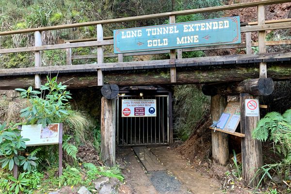 Entrance to the mine.