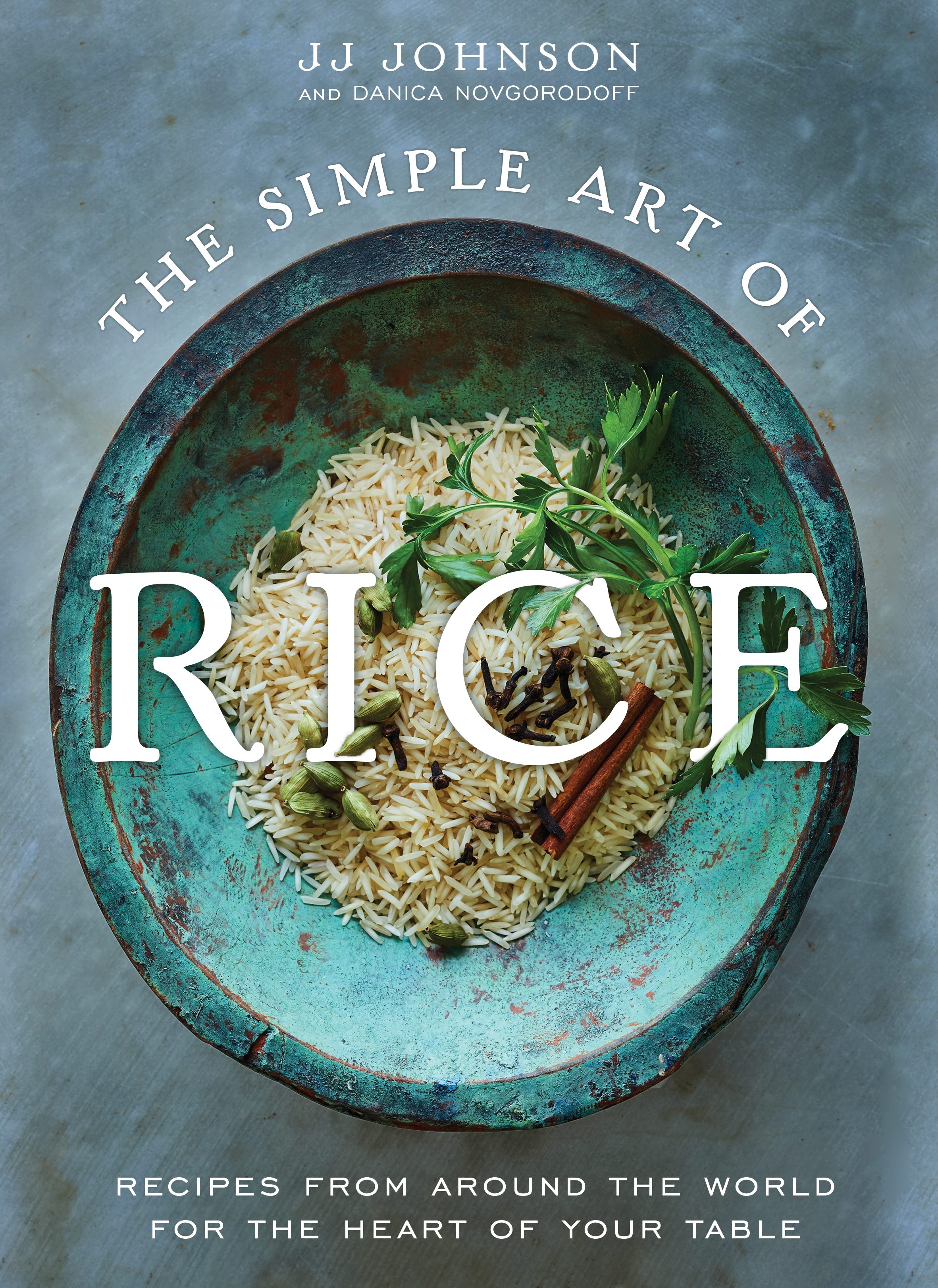 The book cover for <em>The Simple Art of Rice</em>.