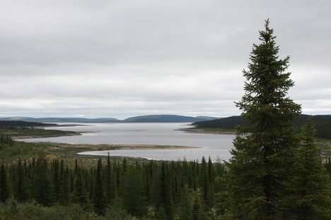Caniapiscau Reservoir, Quebec. 