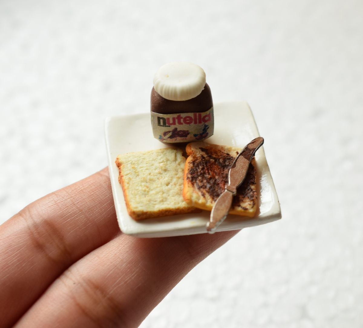 DIY Miniature Doll Accessories Mini Nutella 