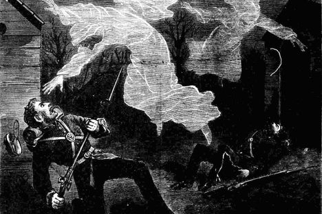 In the late 19th century, "ghost hoaxers" wore costumes to terrify unsuspecting victims. 