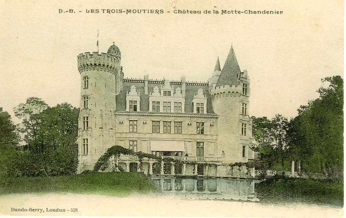 Château de la Mothe-Chandeniers – Les Trois-Moutiers, France - Atlas ...