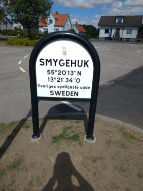 Smygehuk Utkiksplats (Sweden's Southernmost Point) – Trelleborg Ö ...