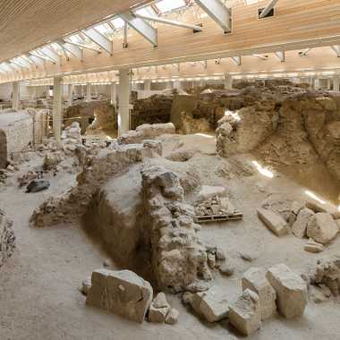 Archeological site of Akrotiri