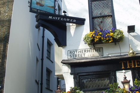 Mayflower on Rotherhithe