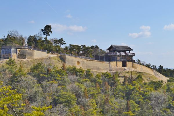 Ki Castle and its defensive walls.