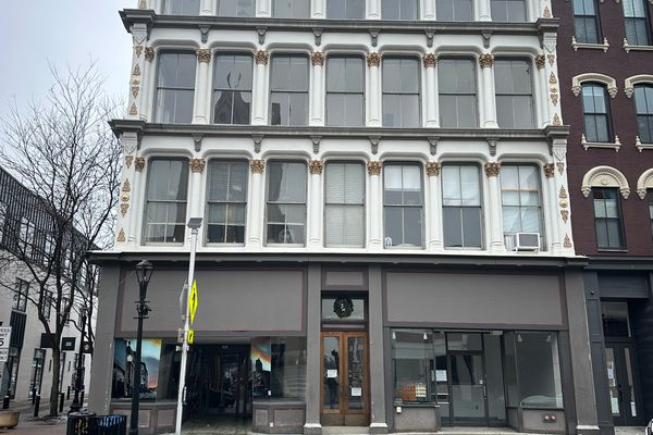 Facade of the Cast Iron Building.