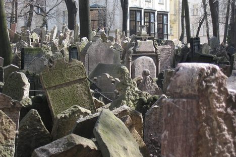 Old Jewish Cemetery of Prague.