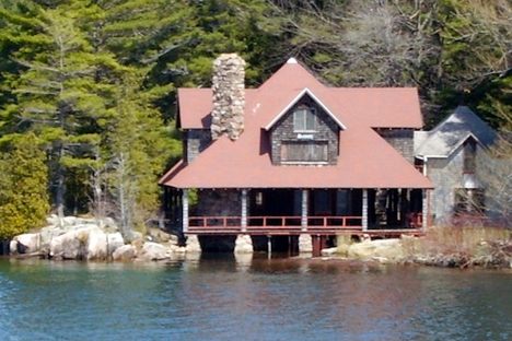 The only known lodge on the island.