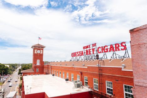El Reloj, the 100-year-old cigar factory still owned and operated by the J.C. Newman cigar company