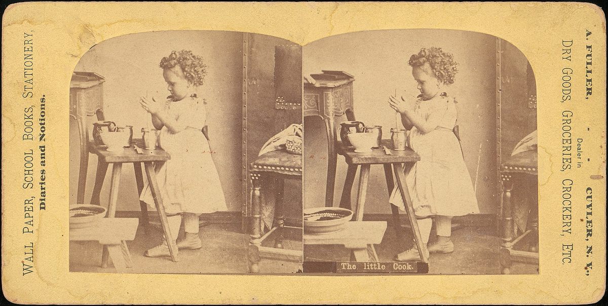 Vintage stereographs are all the rage in online archives such as Wikimedia Commons.