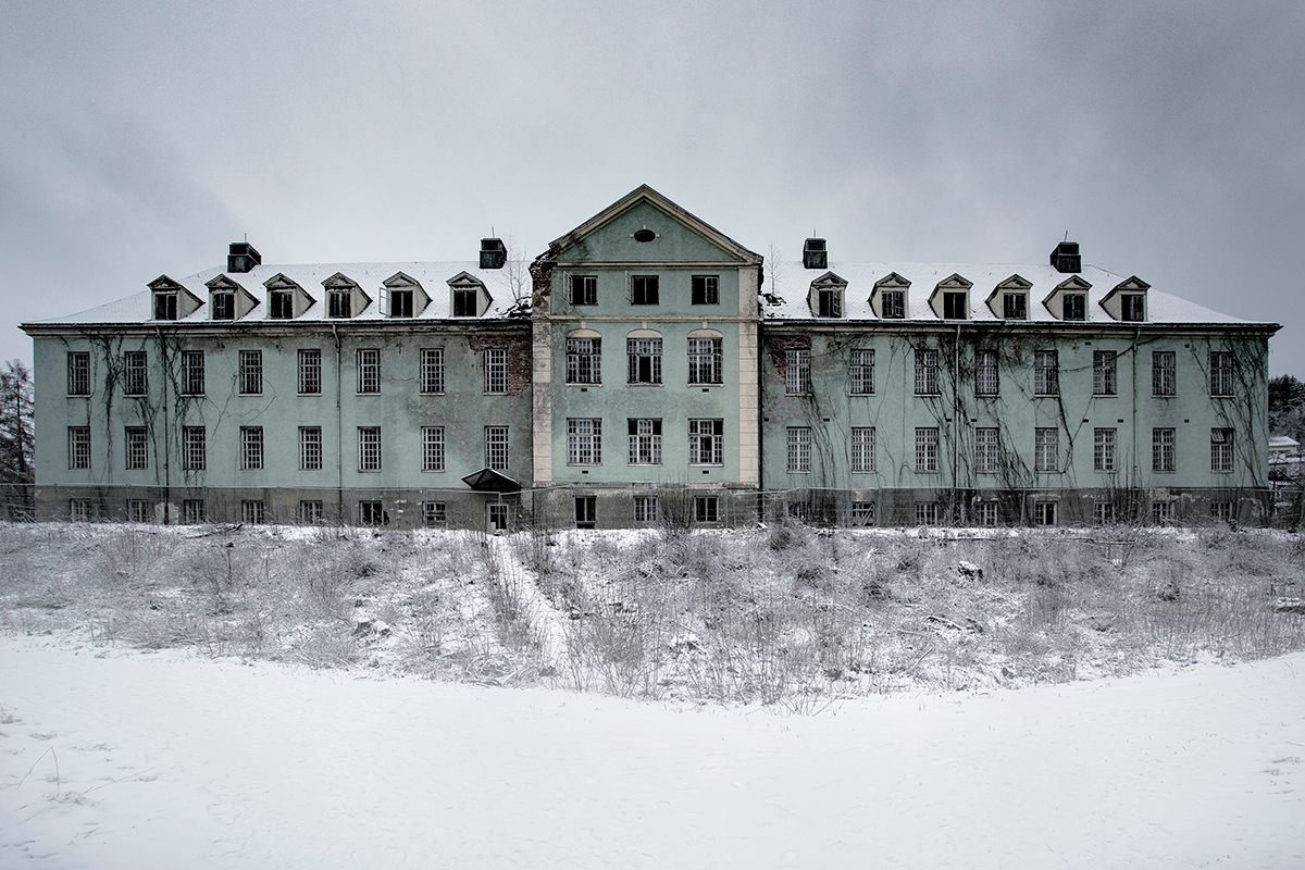 An old psychiatric hospital, Norway.