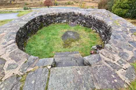 The pot of the kiln.