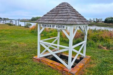 The Fountain of Youth may be found in Lewes, Delaware.