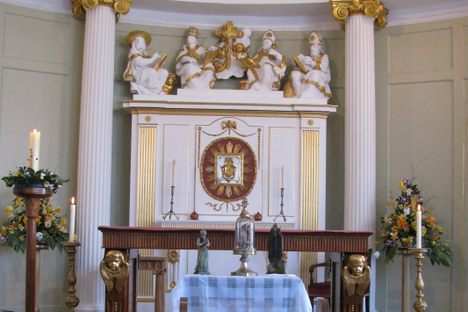Altar and relic