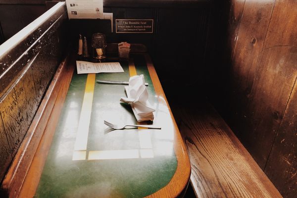 Booth One: “The Rumble Seat.”