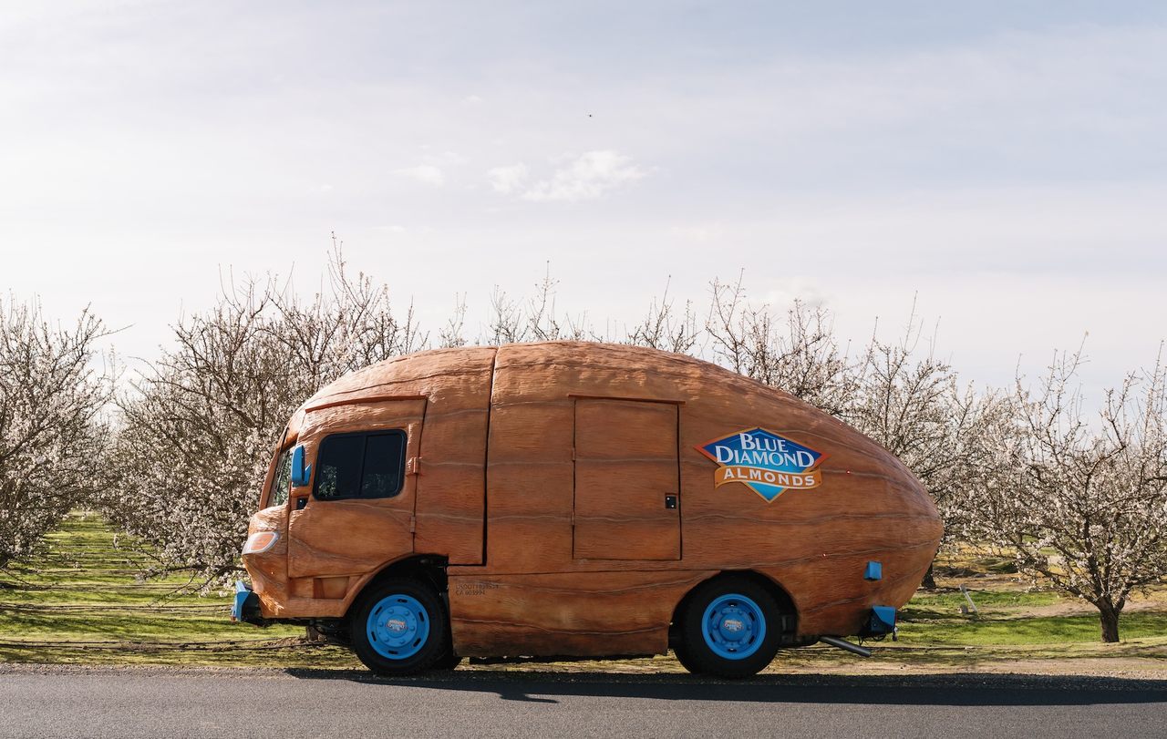 Food-shaped vehicles have been around for at least a century. 