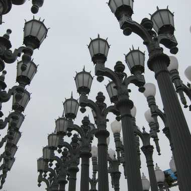The lamps come from the 1920s and 1930s.
