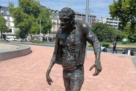Statue of Frankenstein's Monster 