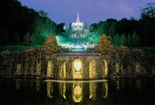 Bergpark Wilhelmshöhe in Kassel, Germany