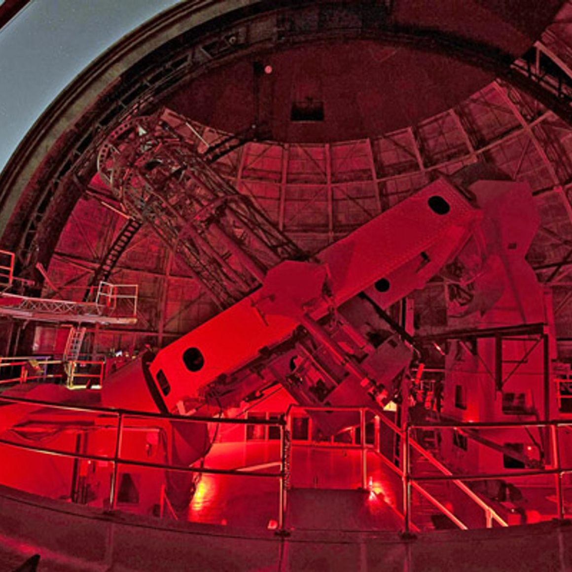 100-inch telescope.