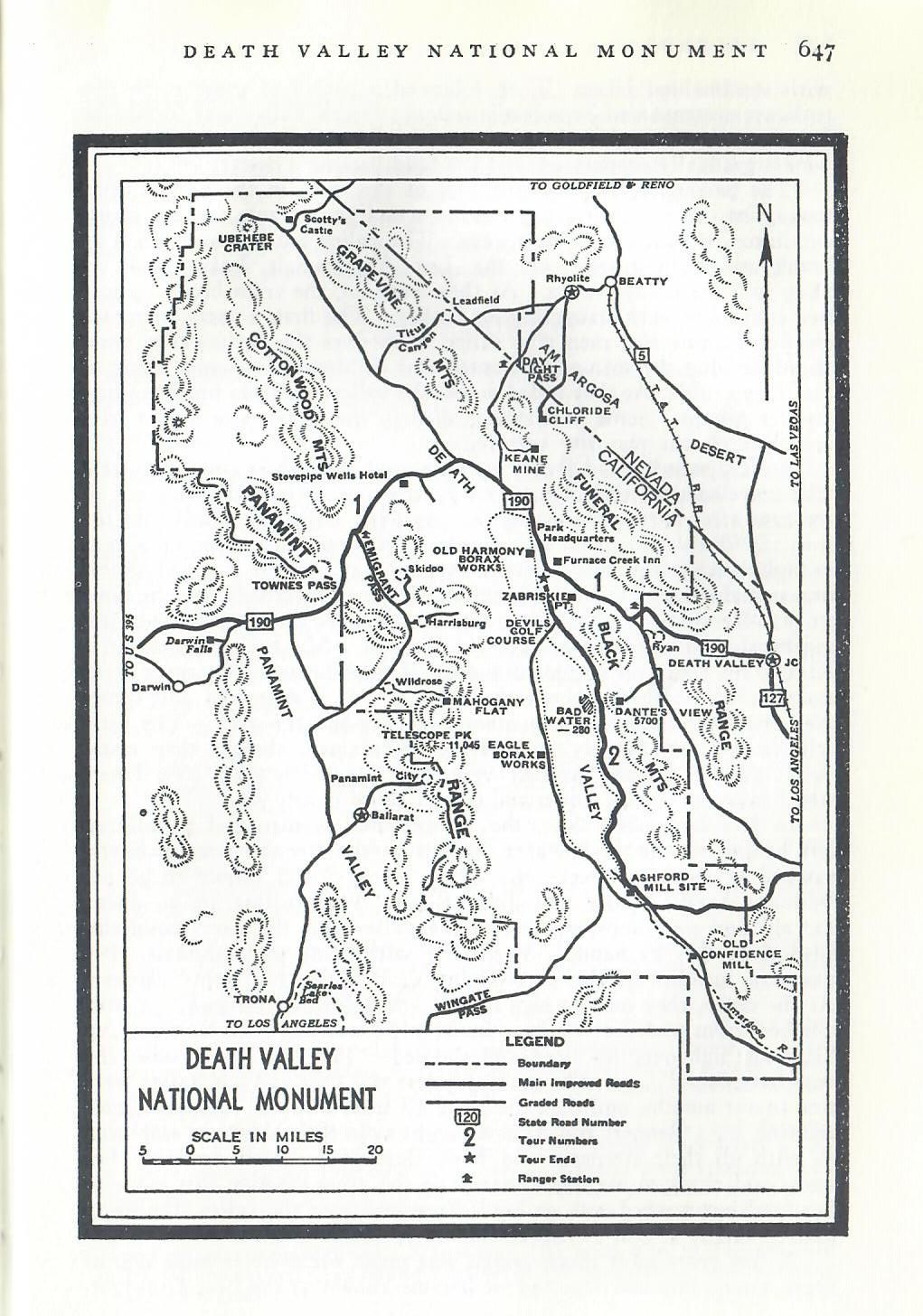 A map from the California guide. 