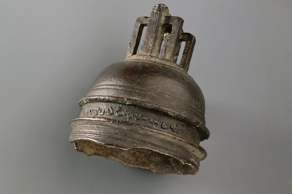 The Tamil Bell, the broken crown of a ship's bell embossed with Tamil script, has fascinated and perplexed scholars for more than a century.